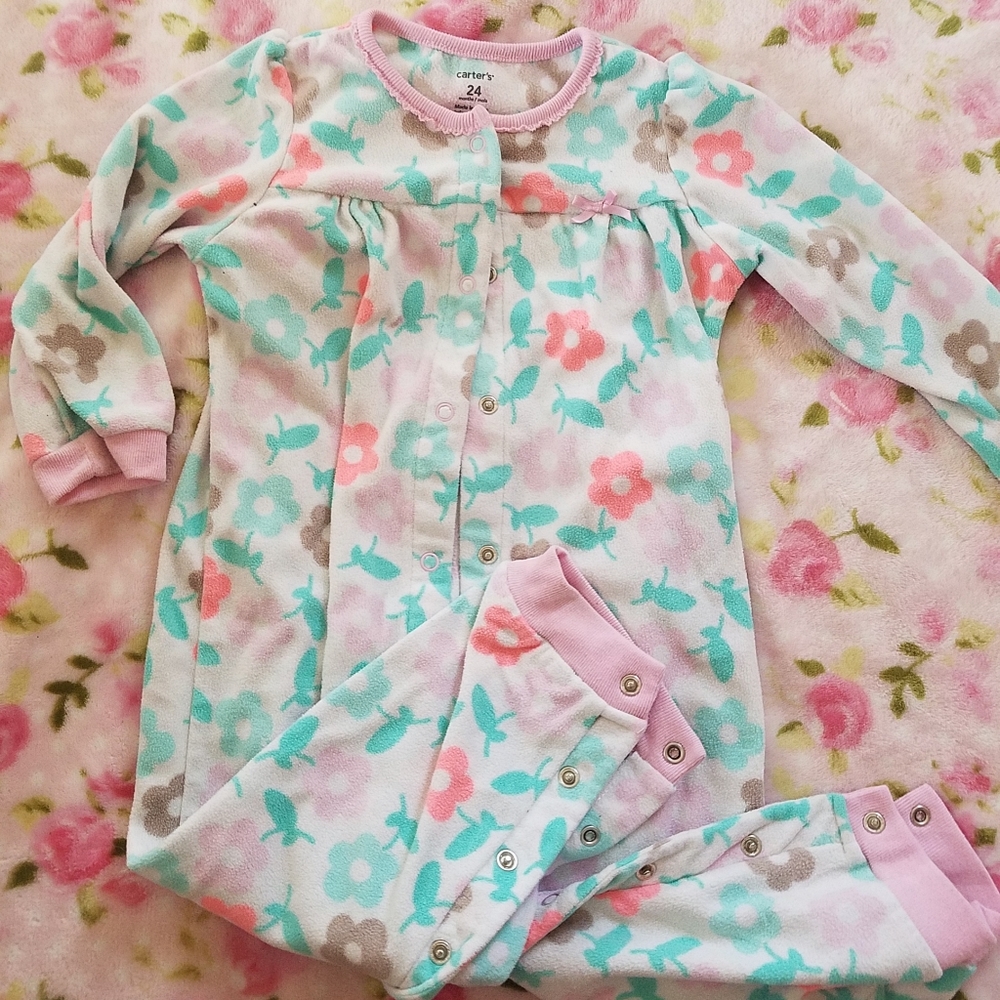 24 month Carter's one piece pajamas